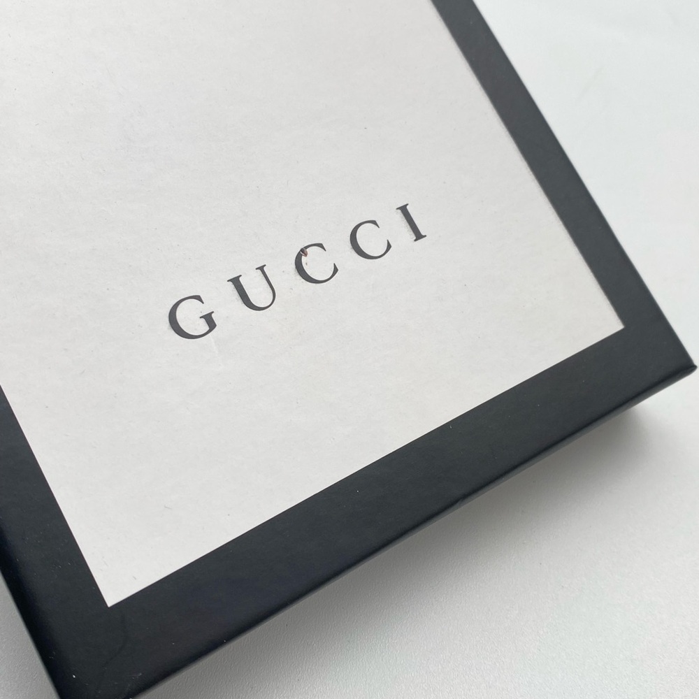 Gucci Black Leather Belt Silver Snake GG Buckle- 100 L W Box - Picture 13 of 13